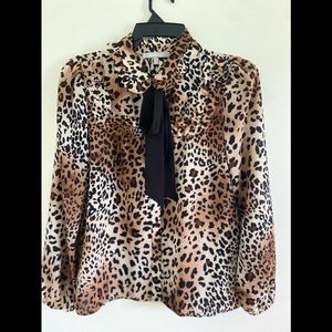 Leopard blouse